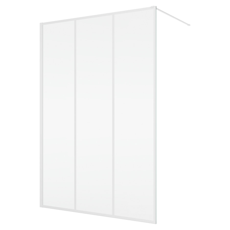 Cloison latérale Easy 2.0 Loft Walk-in
90 cm, H 200 cm
butée à gauche ou à droite
avec barre de stabilisation de 125 cm
recoupable