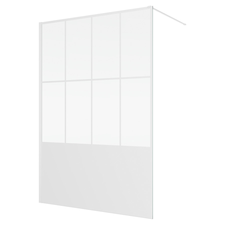 Cloison latérale Easy 2.0 Loft Walk-in
90 cm, H 200 cm
butée à gauche ou à droite
avec barre de stabilisation de 125 cm
recoupable