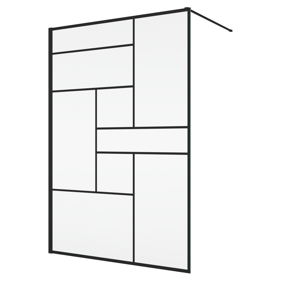 Cloison latérale Easy 2.0 Loft Walk-in
90 cm, H 200 cm
butée à gauche ou à droite
avec barre de stabilisation de 125 cm
recoupable