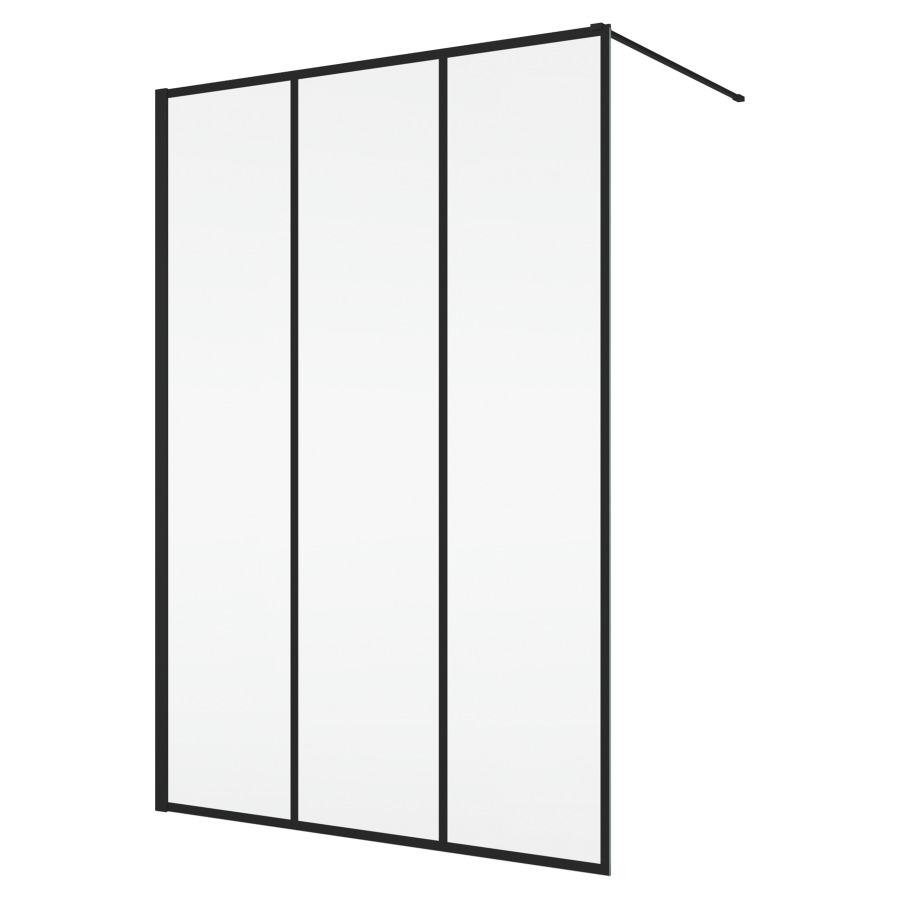 Cloison latérale Easy 2.0 Loft Walk-in
100 cm, H 200 cm
butée à gauche ou à droite
avec barre de stabilisation de 125 cm
recoupable
