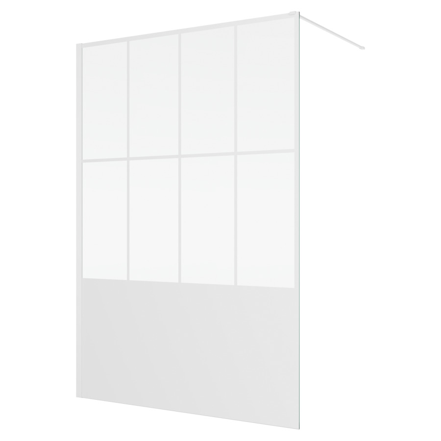 Cloison latérale Easy 2.0 Loft Walk-in
140 cm, H 200 cm
butée à gauche ou à droite
avec barre de stabilisation de 125 cm
recoupable