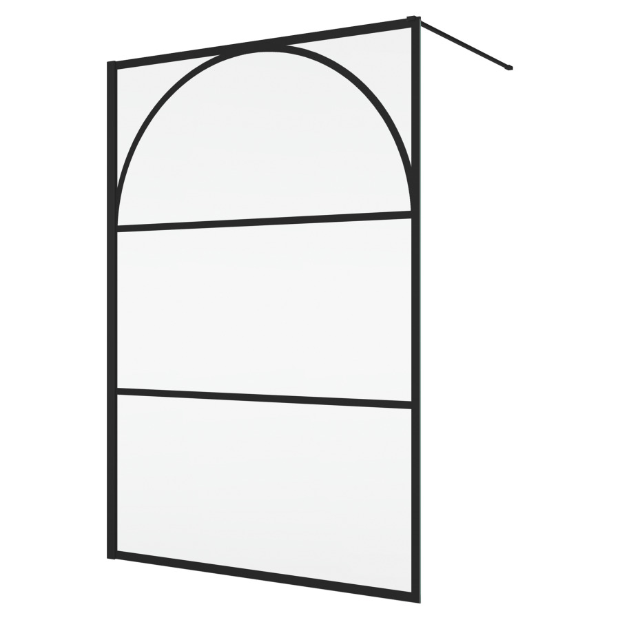 Cloison latérale Easy 2.0 Arche Walk-in
80 cm, H 200 cm
butée à gauche ou à droite
avec barre de stabilisation de 125 cm
recoupable