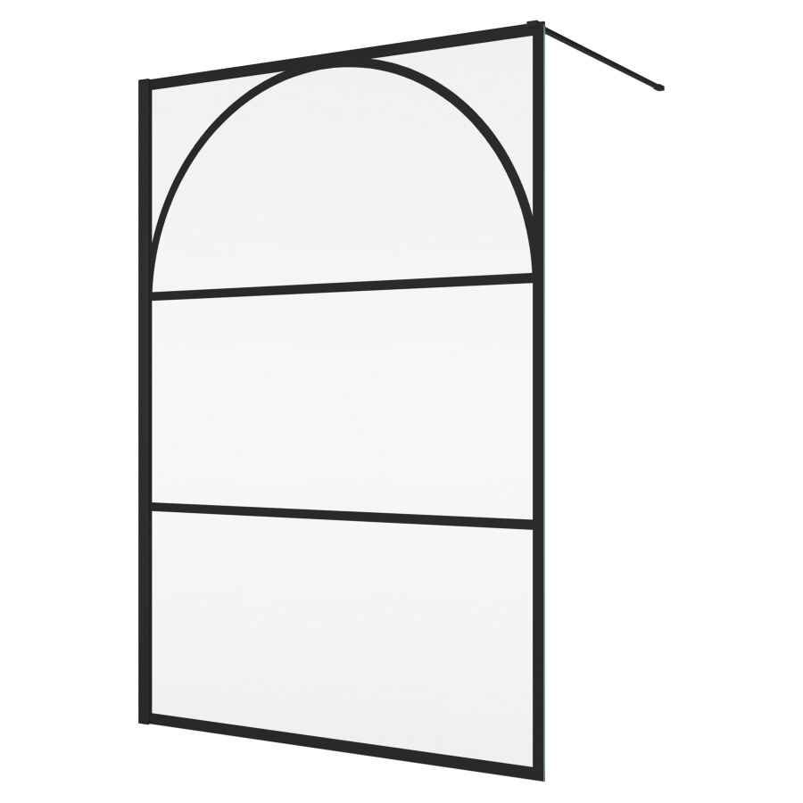 Cloison latérale Easy 2.0 Arche Walk-in
90 cm, H 200 cm
butée à gauche ou à droite
avec barre de stabilisation de 125 cm
recoupable