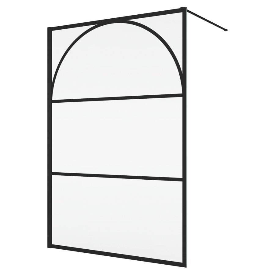 Cloison latérale Easy 2.0 Arche Walk-in
100 cm, H 200 cm
butée à gauche ou à droite
avec barre de stabilisation de 125 cm
recoupable