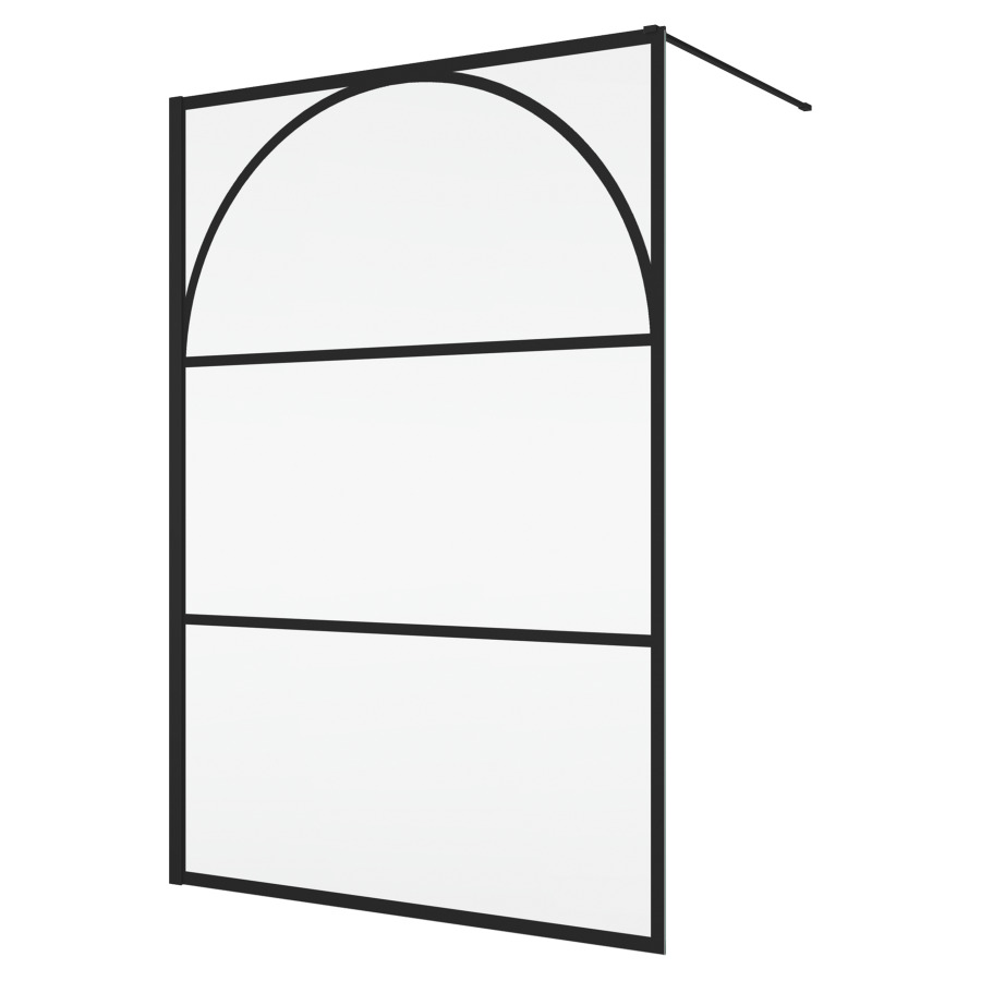 Cloison latérale Easy 2.0 Arche Walk-in
120 cm, H 200 cm
butée à gauche ou à droite
avec barre de stabilisation de 125 cm
recoupable