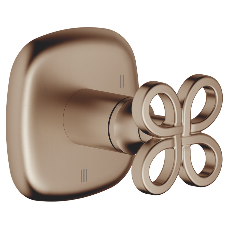 Soupape d'inversion COYA UP
inverseur à 3&nbsp;voies
rosace 60 x 60 mm
avec poignée en croix
sans corps à encastrer 751426
groupe acoustique&nbsp;II