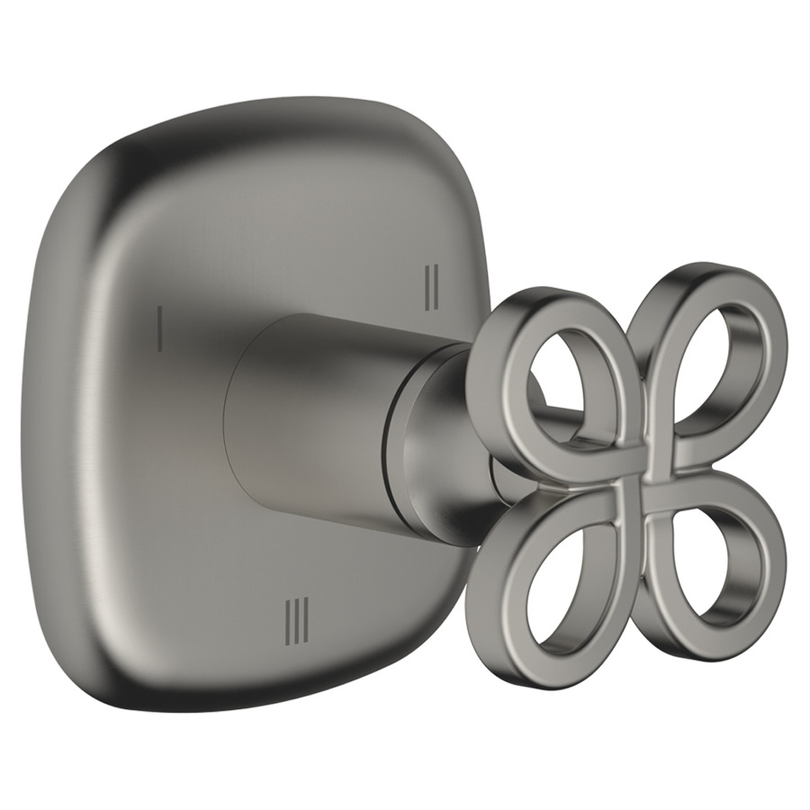 Soupape d'inversion COYA UP
inverseur à 3&nbsp;voies
rosace 60 x 60 mm
avec poignée en croix
sans corps à encastrer 751426
groupe acoustique&nbsp;II