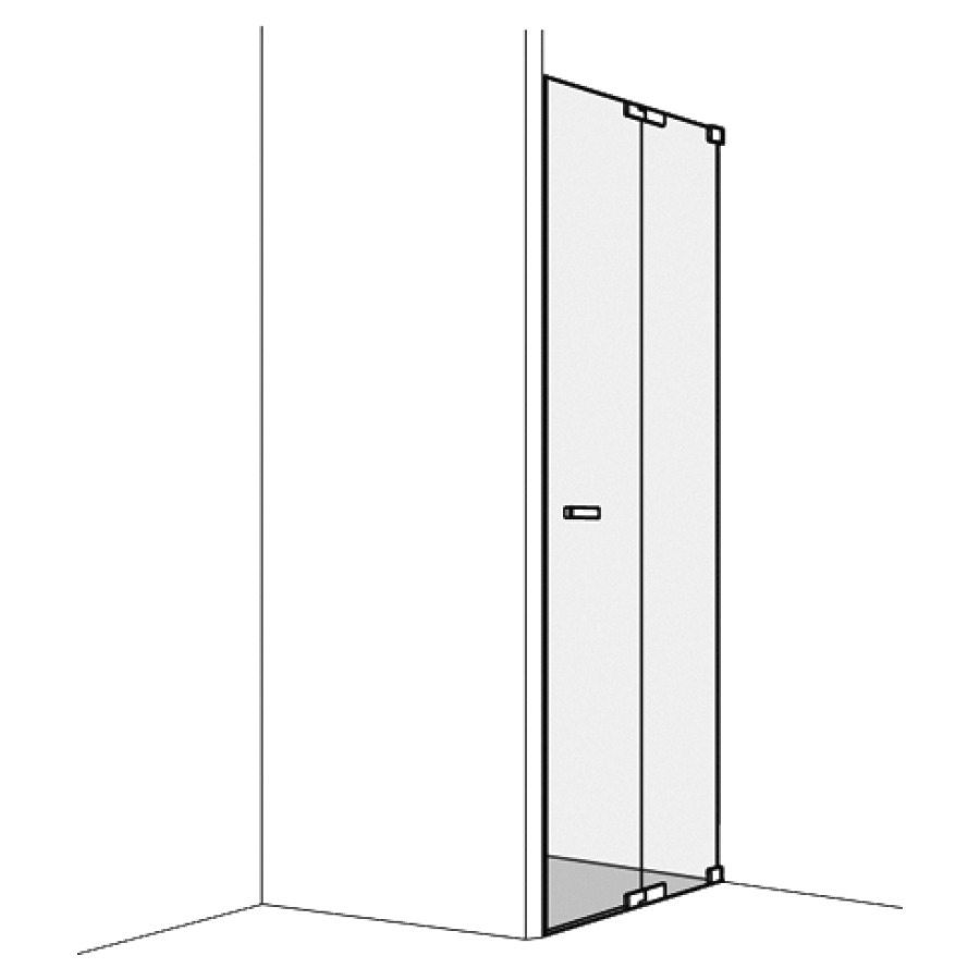 Porte battante S808Plus niche
140.1-180 cm, H 200 cm
sans cadre
avec élément fixe, charnière à droite
montage pour collage possible avec Gluetech
MESURES EXACTES SELON PRISE DE MESURE