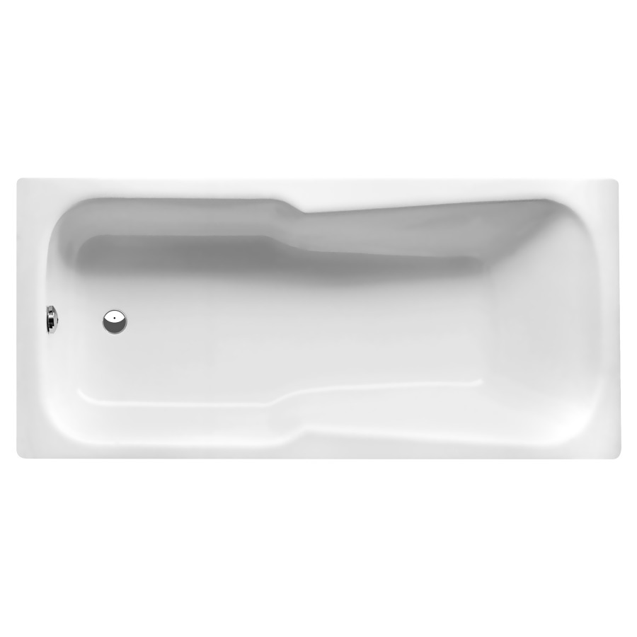 Baignoire KOMBI
150 x 38 x 75 cm
Acier, isolation phonique, modèle à encastrer
écoulement côté pieds, volume utile 94 L