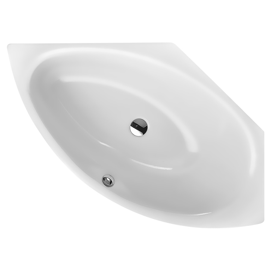 Baignoire d'angle POOL CORNER
160 x 45 x 113 cm
Acier, isolation phonique, modèle à encastrer
écoulement au milieu, volume utile 174 L
angle à droite