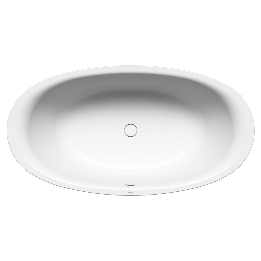 Baignoire ELLIPSO DUO OVAL
190 x 100 x 45 cm, acier
pose libre, isolation phonique
revêtement, tuyau d'écoulement
pieds-support, tablier noir
couleur de baignoire de choix