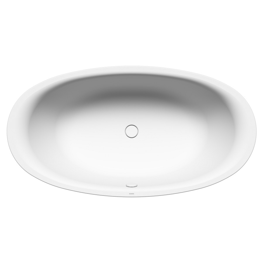 Baignoire ELLIPSO DUO OVAL
190 x 100 x 45 cm, acier
pose libre, isolation phonique
revêtement, tuyau d'écoulement
pieds-support, tablier noir
couleur de baignoire de choix