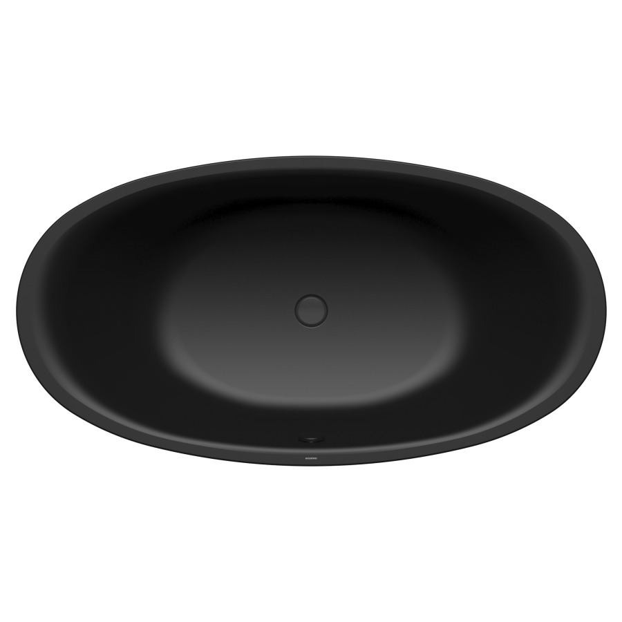 Baignoire ELLIPSO DUO OVAL
190 x 100 x 45 cm, acier
pose libre, isolation phonique
revêtement, tuyau d'écoulement
pieds-support, tablier noir
couleur de baignoire de choix