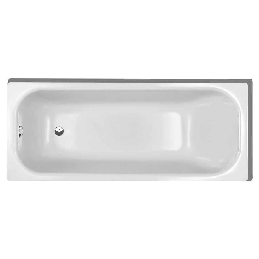 Baignoire NORM CLASSIC
168 x 45 x 70 cm
Acier, isolation phonique
écoulement côté pieds, volume utile 155 L
Z1100 rebords à l’arrière et à droite