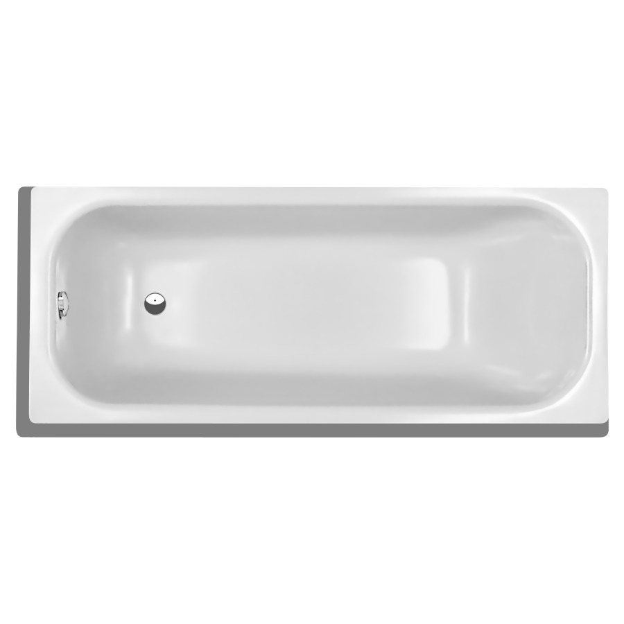 Badewanne NORM CLASSIC
160 x 45 x 70 cm
Stahl, Schallisolierung
Ablauf am Fussende, Nutzinhalt 143 L
Z0011 Zargen vorne und links