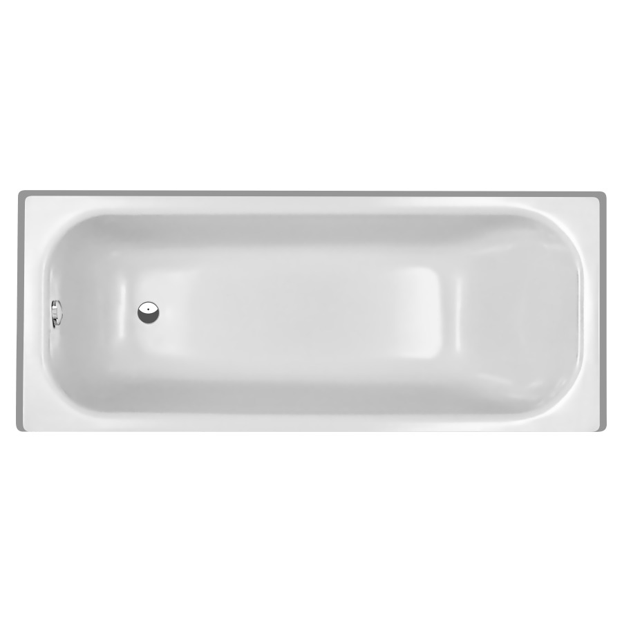 Badewanne NORM CLASSIC
168 x 45 x 70 cm
Stahl, Schallisolierung
Ablauf am Fussende, Nutzinhalt 155 L
Z1101 Zargen hinten, links und rechts