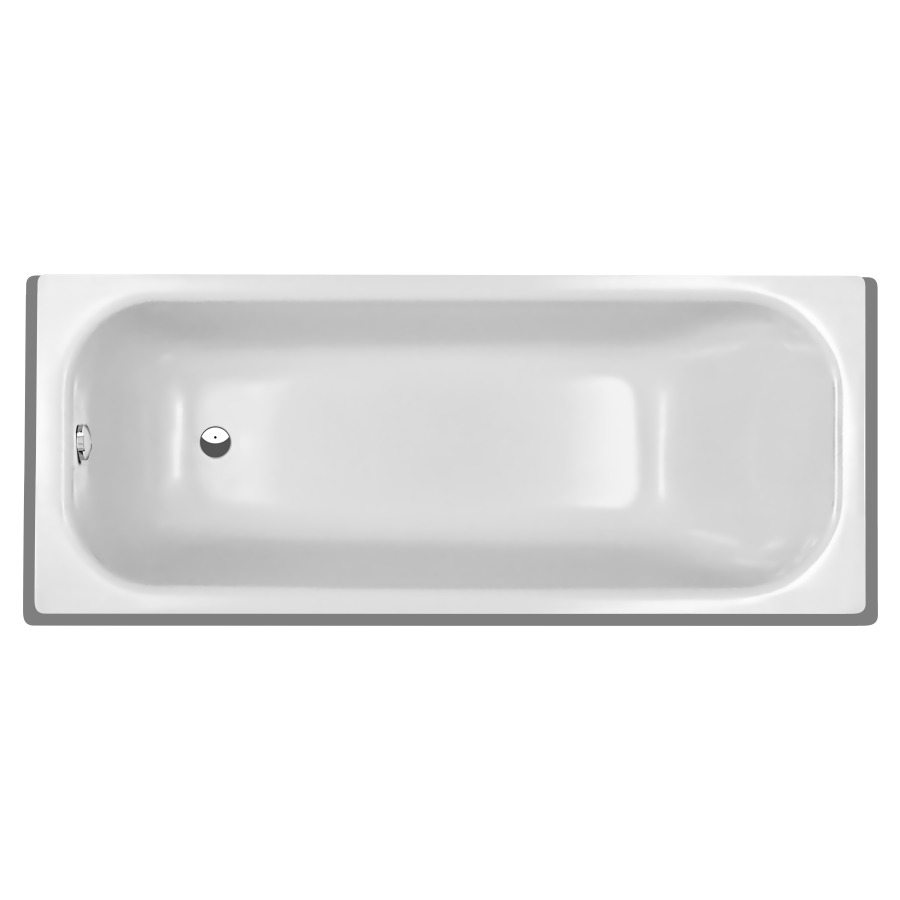 Badewanne NORM CLASSIC
168 x 45 x 70 cm
Stahl, Schallisolierung
Ablauf am Fussende, Nutzinhalt 155 L
Z0111 Zargen vorne links und rechts