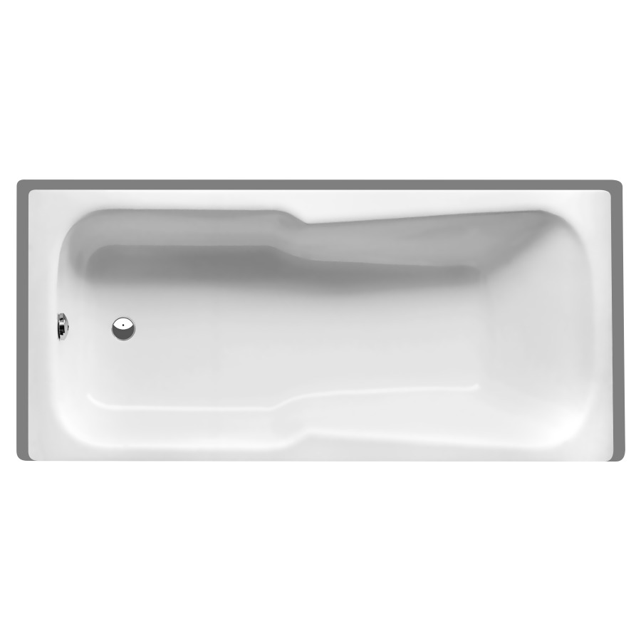 Badewanne KOMBI
170 x 38 x 75 cm
Stahl, Schallisolierung
Ablauf am Fussende, Nutzinhalt 116 L
Z1101 Zargen hinten, links und rechts