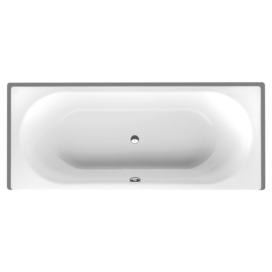 Badewanne DUETT
180 x 42 x 80 cm
Stahl, Schallisolierung
Ablauf mittig, Nutzinhalt 164 L
Z1101 Zargen hinten, links und rechts