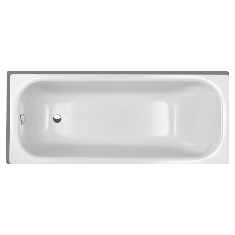 Badewanne NORM CLASSIC
170 x 45 x 75 cm
Stahl, Schallisolierung
Ablauf am Fussende, Nutzinhalt 165 L
Z1001 Zargen hinten und links