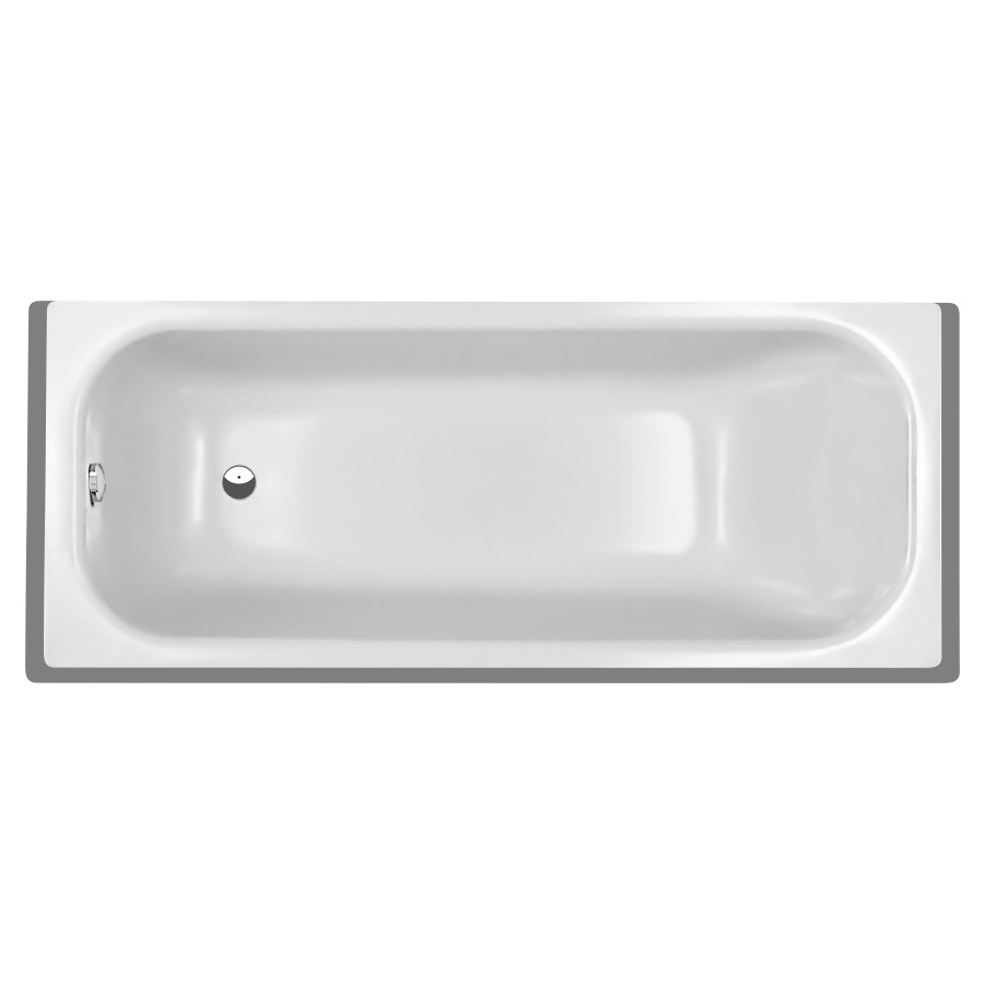 Badewanne NORM CLASSIC
170 x 45 x 75 cm
Stahl, Schallisolierung
Ablauf am Fussende, Nutzinhalt 165 L
Z0111 Zargen vorne links und rechts