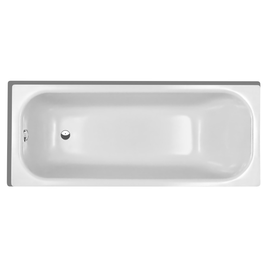 Badewanne NORM CLASSIC
180 x 45 x 70 cm
Stahl, Schallisolierung
Ablauf am Fussende, Nutzinhalt 165 L
Z1001 Zargen hinten und links