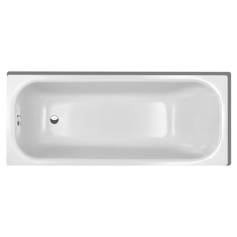 Badewanne NORM CLASSIC
180 x 45 x 70 cm
Stahl, Schallisolierung
Ablauf am Fussende, Nutzinhalt 165 L
Z1100 Zargen hinten und rechts