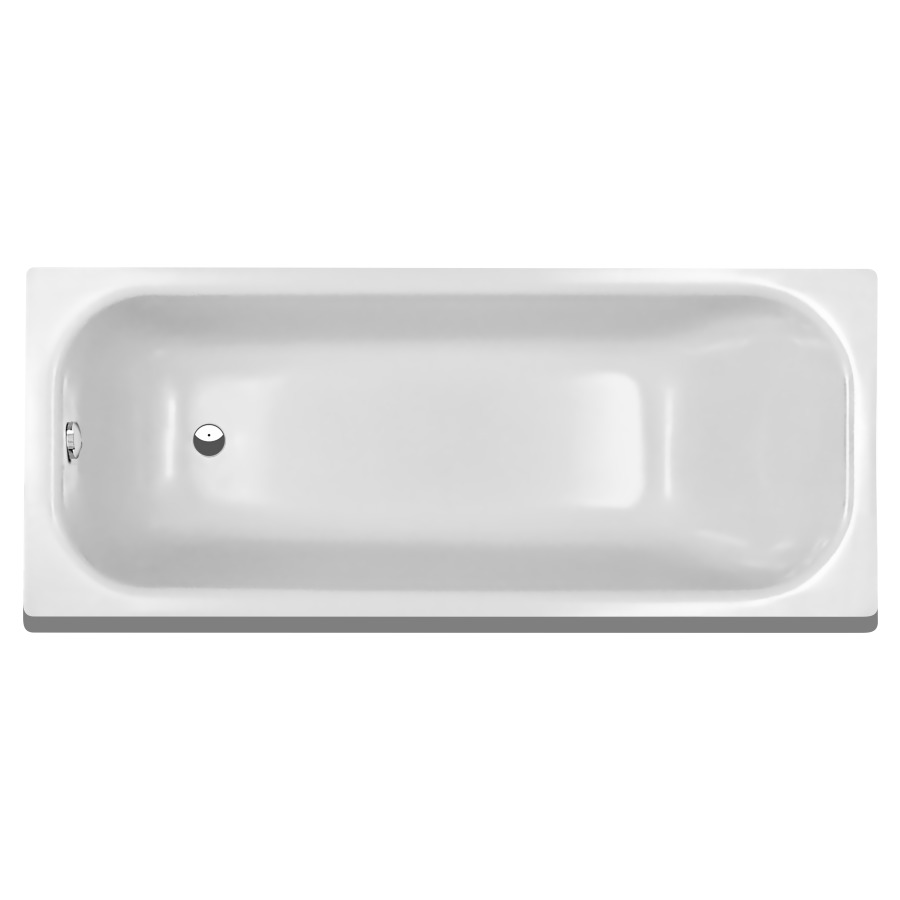 Badewanne NORM CLASSIC
180 x 45 x 70 cm
Stahl, Schallisolierung
Ablauf am Fussende, Nutzinhalt 165 L
Z0010 Zargen vorne
