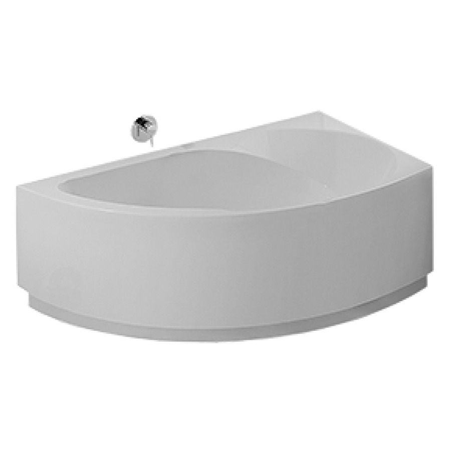 Baignoire d'angle SPECTRA
171 x 101 x 48 cm, droite
matière synthétique
chevalet de montage
tablier frontal intégré