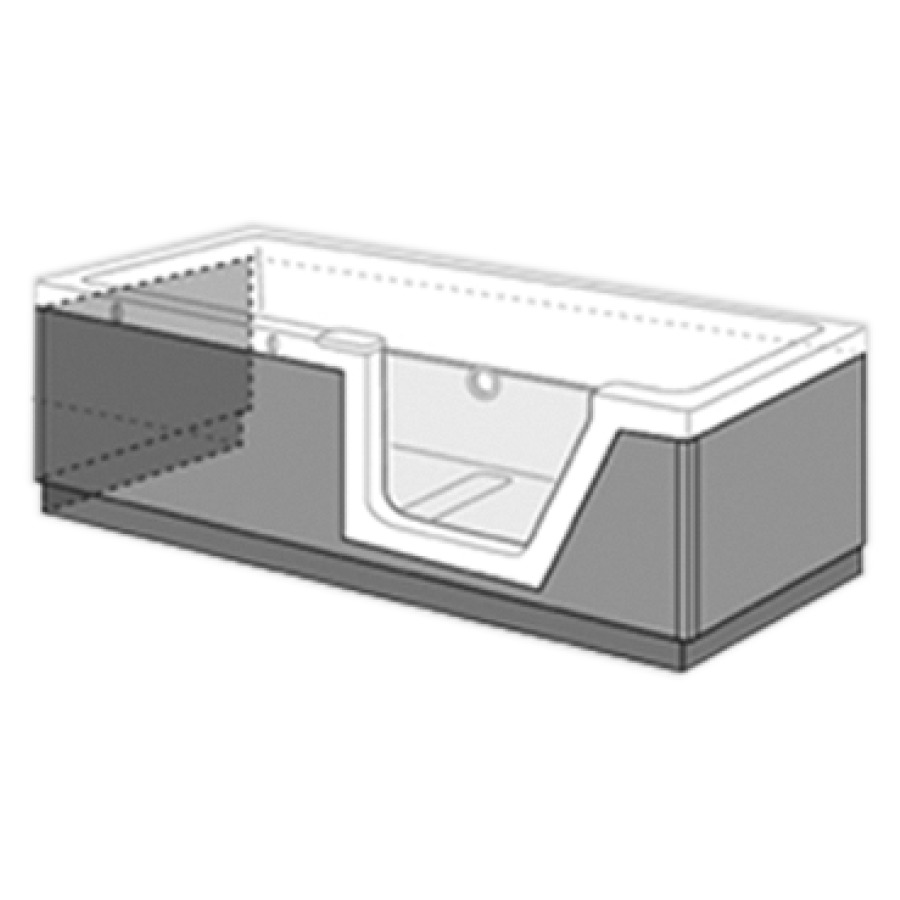 Tablier PANELLE
pour STEP-IN 121 375
matière synthétique, partie
frontale, dos et pied
porte à droite