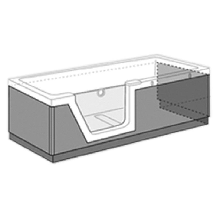 Tablier PANELLE
pour STEP-IN 121 376
matière synthétique, partie
frontale, dos et pied
porte à gauche