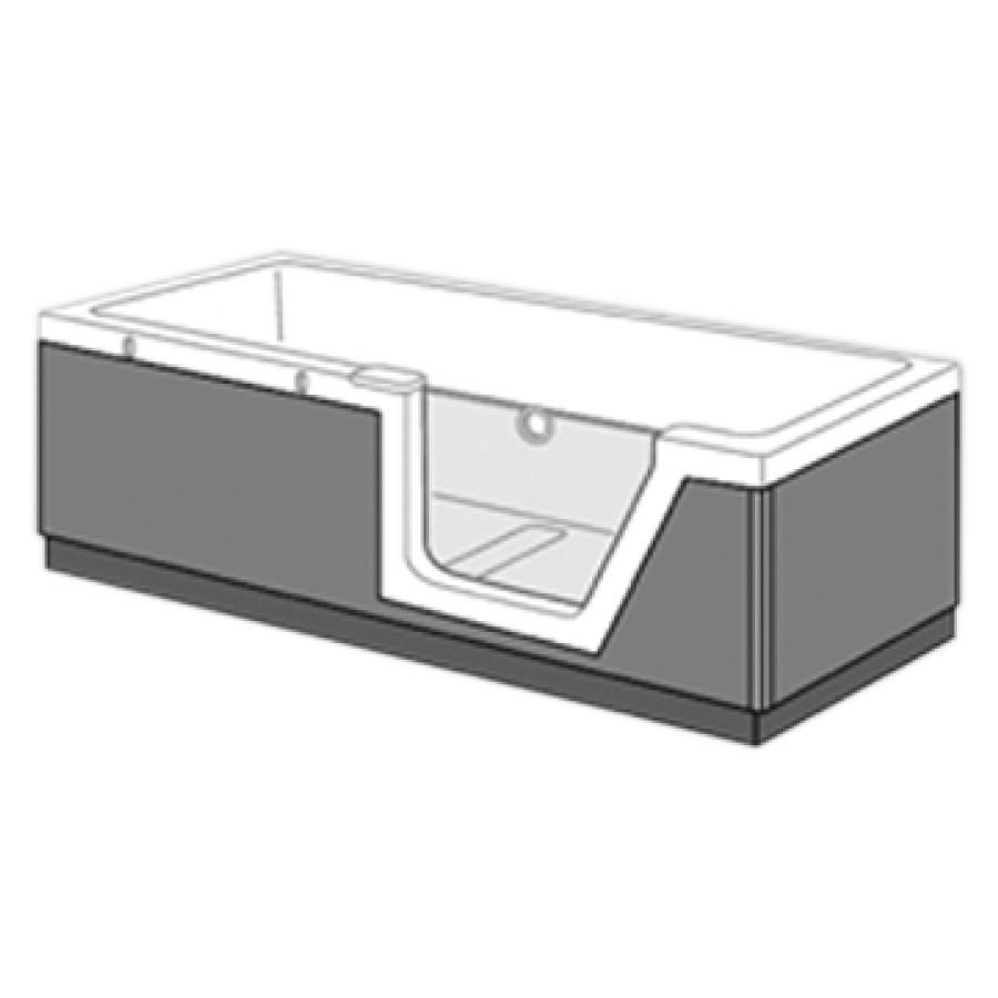 Tablier PANELLE
pour STEP-IN 121 427
matière synthétique, frontal
et dos, porte à droite