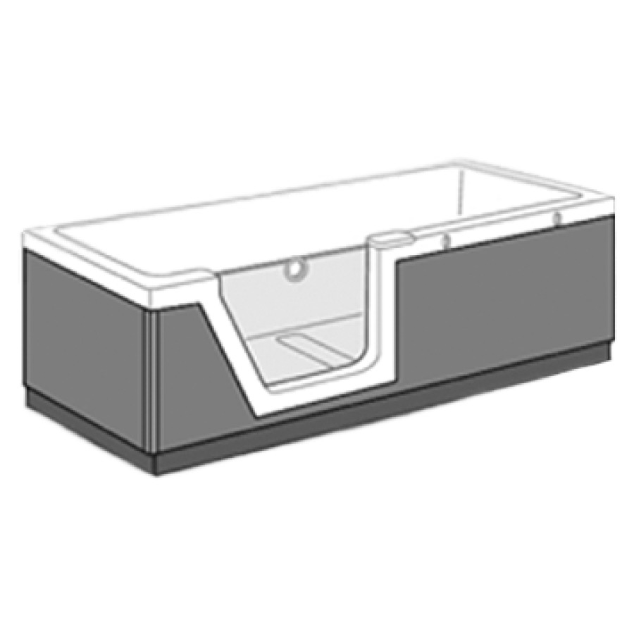 Tablier PANELLE
pour STEP-IN 121 428
matière synthétique, frontal
et dos, porte à gauche