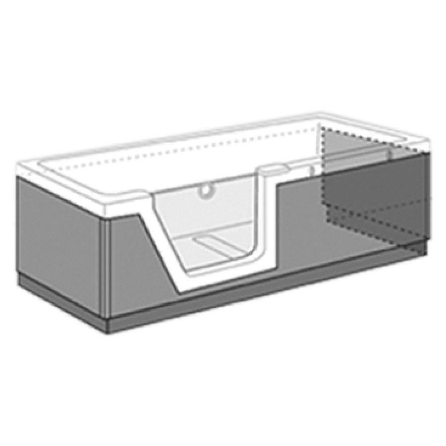 Tablier PANELLE
pour STEP-IN 121 442
matière synthétique, partie
frontale, dos et pied
porte à gauche