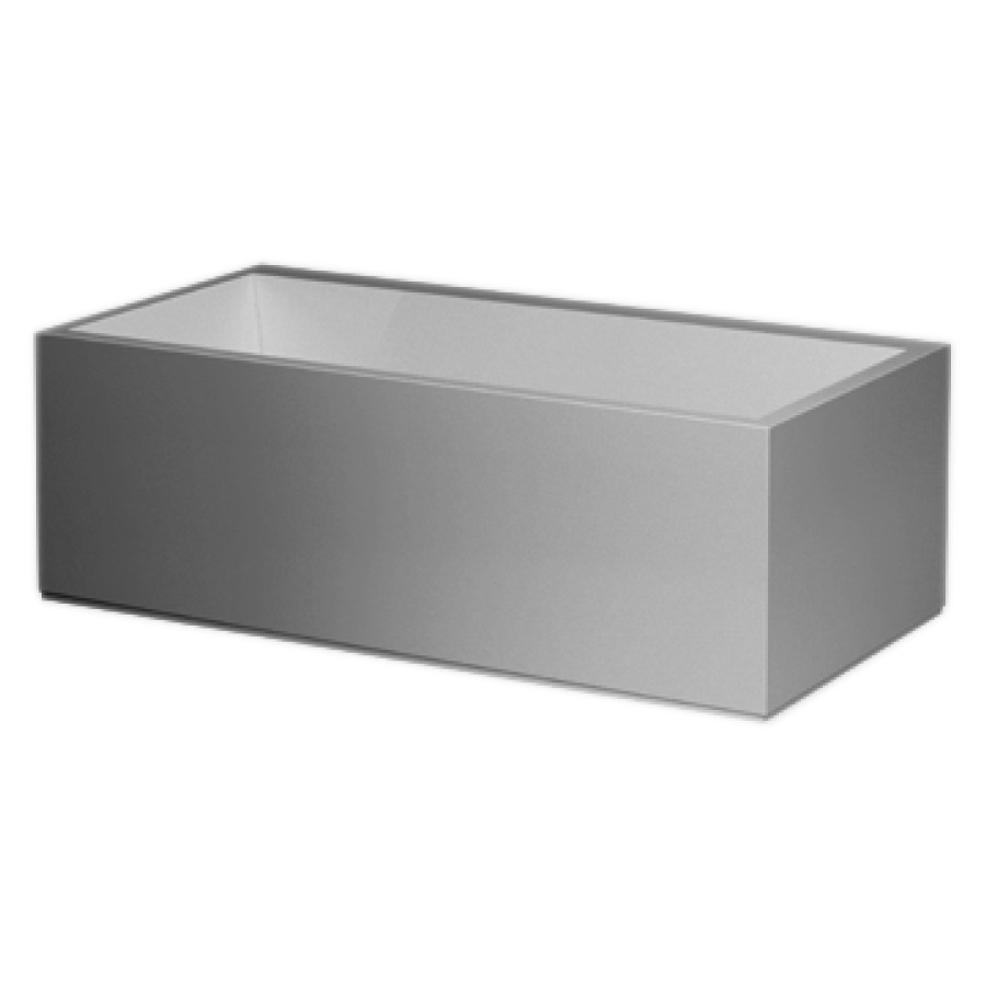 Baignoire KARTELL LAUFEN
170 x 44 x 86 cm
Fonte minérale, modéle d'angle à gauche
avec tablier L à droite
écoulement au milieu, volume utile 250 L
avec commande tactile pour
rainure de trop-plein illuminée
avec garniture d’écoulement et de trop-plein