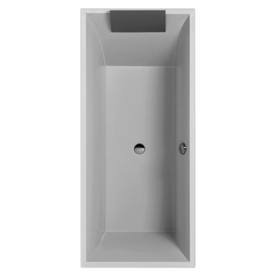 Baignoire SQUARO
180 x 50 x 80 cm
Quaryl, modèle à encastrer
écoulement au milieu, volume utile 215 L