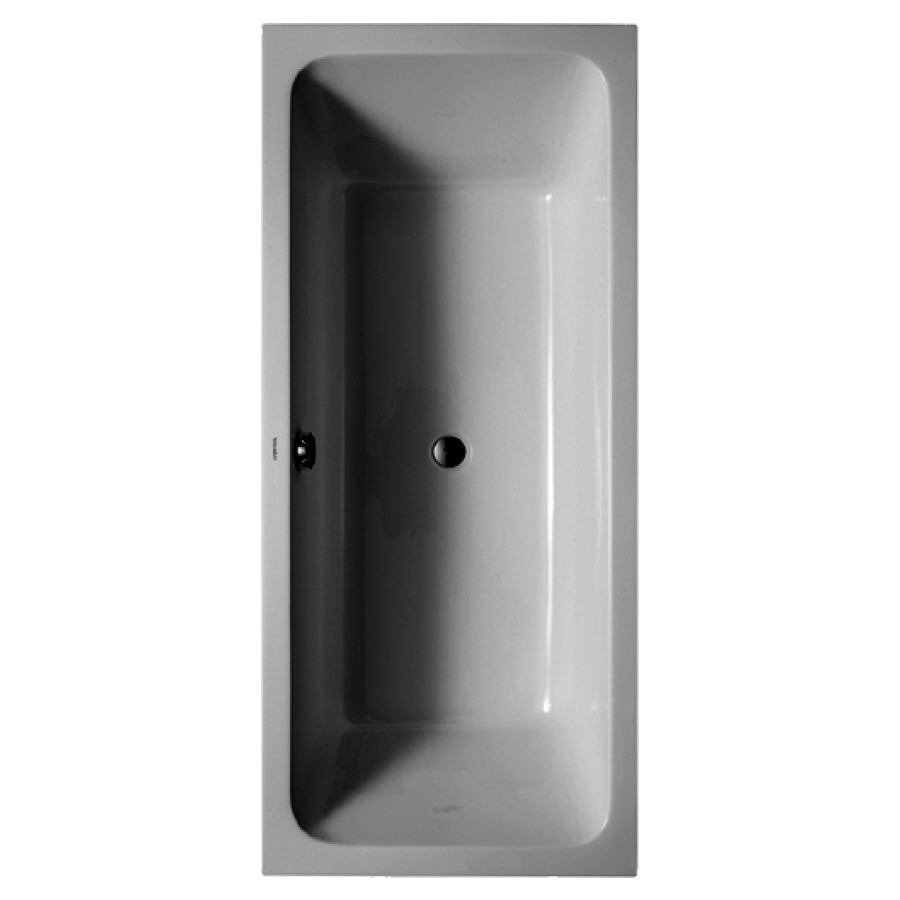 Baignoire D-CODE
180 x 80 x 42 cm
matière synthétique
écoulement au milieu
modèle à encastrer