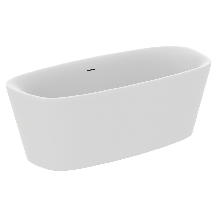 Baignoire DEA
190 x 45.5/61 x 90 cm
Acrylique, pose libre
écoulement au milieu, volume utile 290 L
coloris intérieur blanc
avec garniture d’écoulement et de trop-plein