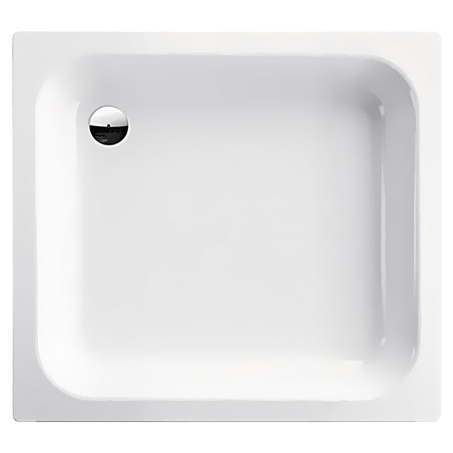 Receveur de douche SCHMIDLIN
90 x 80 x 15 cm, acier
écoulement côté long derrière
à gauche D 52 mm, isolation
phonique