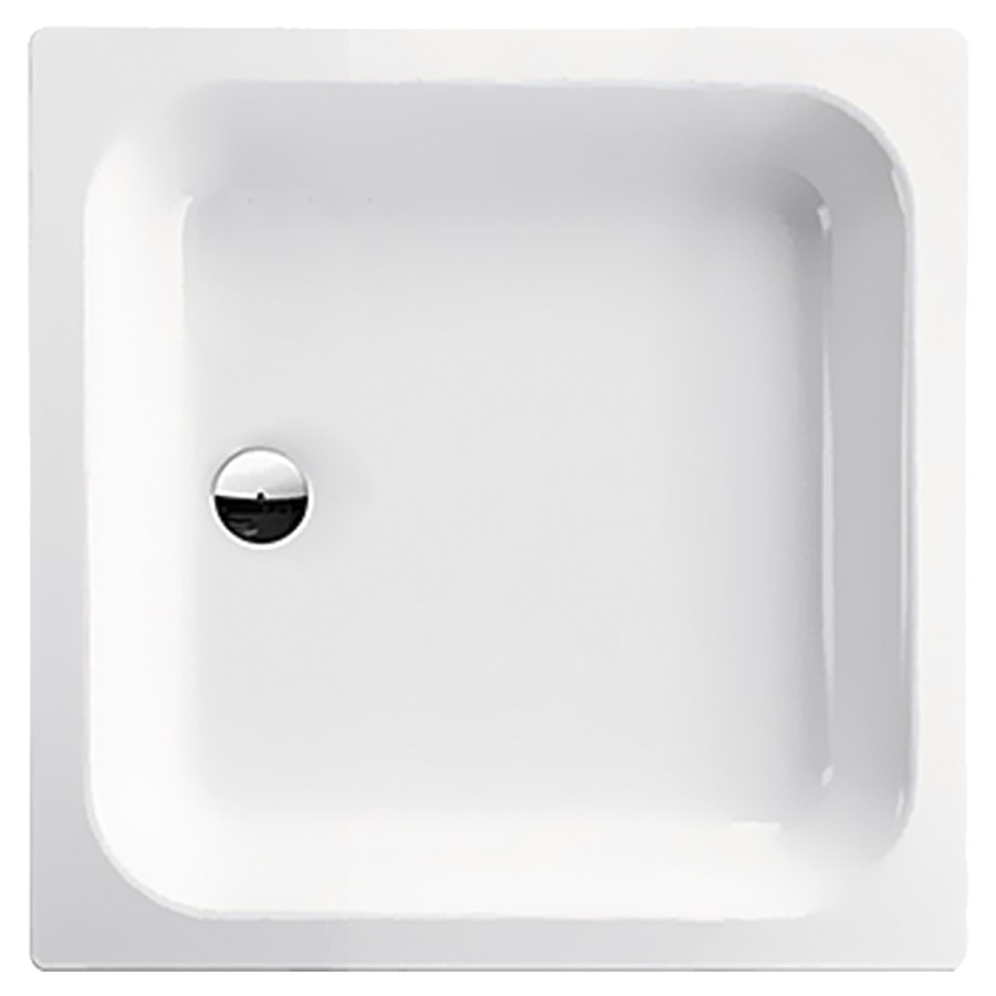 Receveur de douche SCHMIDLIN
100 x 100 x 15 cm, acier
écoulement latéral au milieu
D 52 mm, isolation phonique