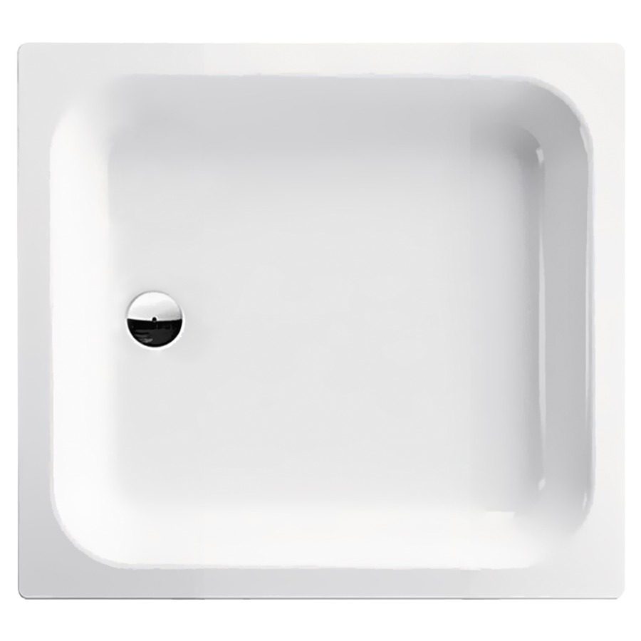 Receveur de douche SCHMIDLIN
100 x 90 x 15 cm, acier
écoulement côté étroit au
milieu D 52 mm, isolation
phonique