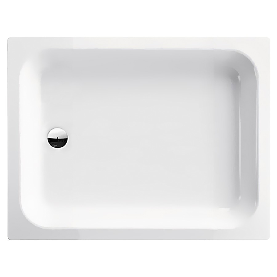 Receveur de douche SCHMIDLIN
120 x 90 x 15 cm, acier
écoulement côté étroit au
milieu D 52 mm, isolation
phonique