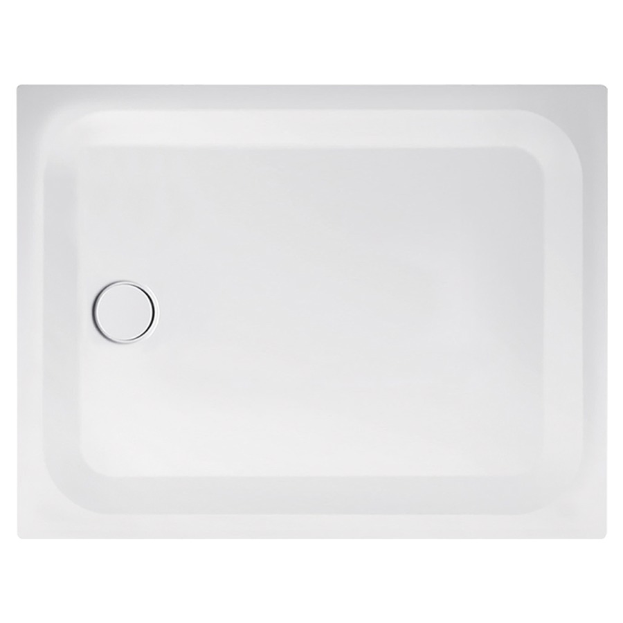 Receveur de douche SCHMIDLIN
110 x 80 x 3,5 cm, acier
écoulement côté étroit au
milieu D 90 mm, isolation
phonique