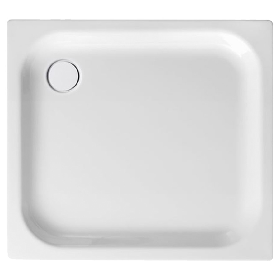 Receveur de douche SCHMIDLIN
90 x 80 x 6,5 cm, acier
écoulement côté long derrière
à gauche D 90 mm, isolation
phonique