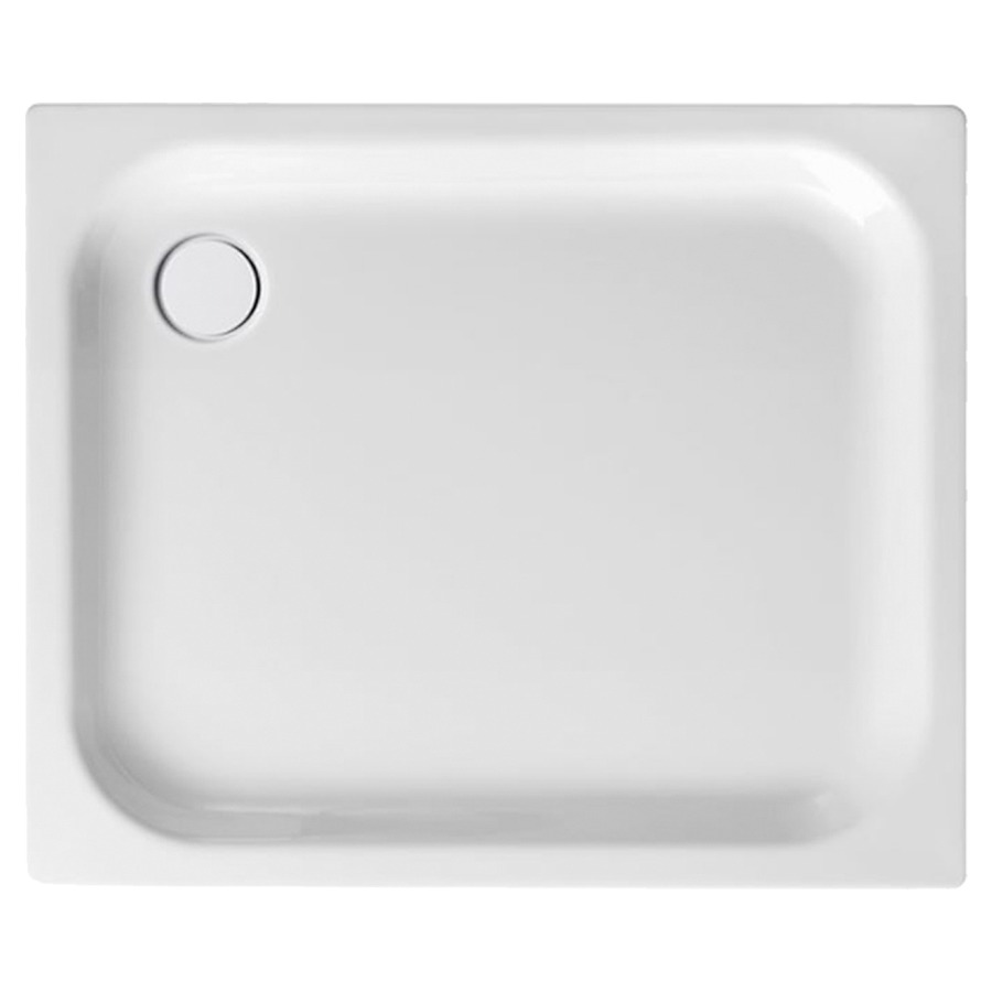 Receveur de douche SCHMIDLIN
90 x 70 x 6,5 cm, acier
écoulement côté long derrière
à gauche D 90 mm, isolation
phonique