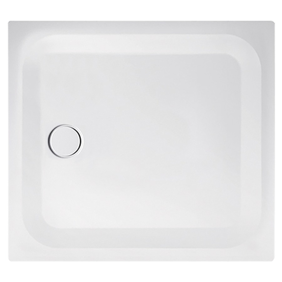Receveur de douche SCHMIDLIN
100 x 85 x 2,5 cm, acier
écoulement côté étroit au
milieu D 90 mm, isolation
phonique