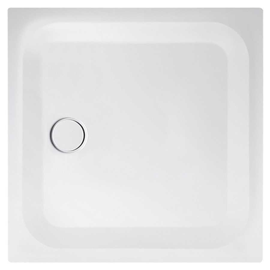 Receveur de douche SCHMIDLIN
100 x 100 x 2,5 cm, acier
écoulement latéral au milieu
D 90 mm, isolation phonique