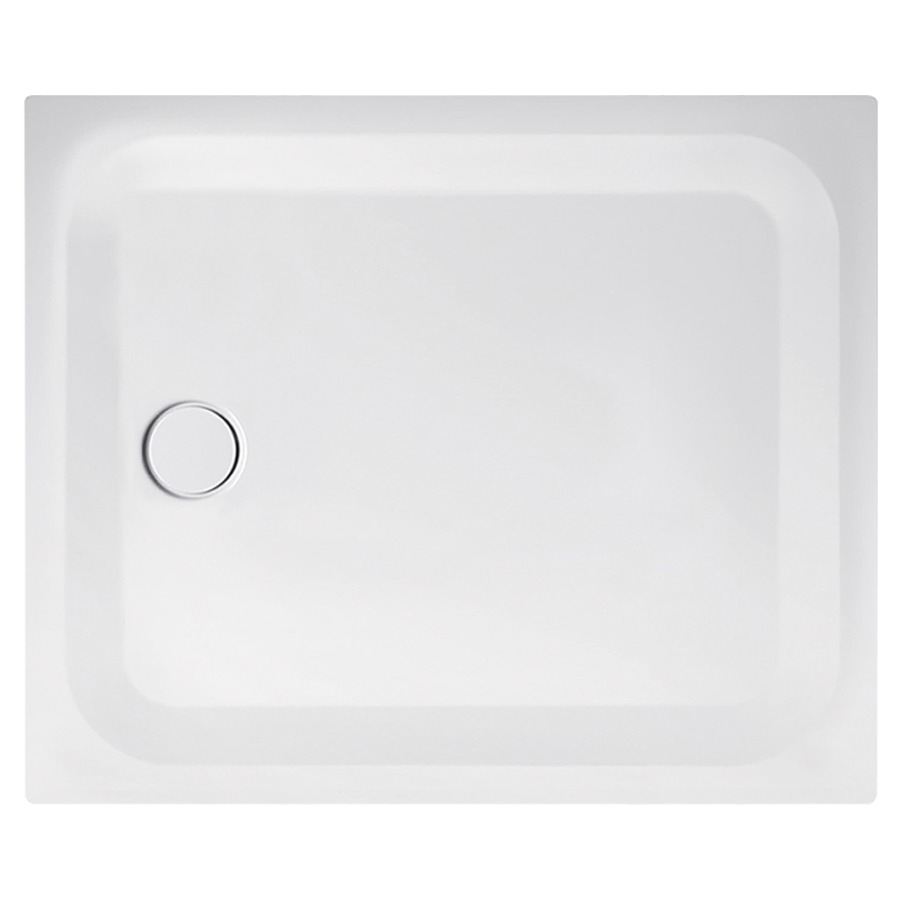 Receveur de douche SCHMIDLIN
105 x 85 x 2,5 cm, acier
écoulement côté étroit au
milieu D 90 mm, isolation
phonique