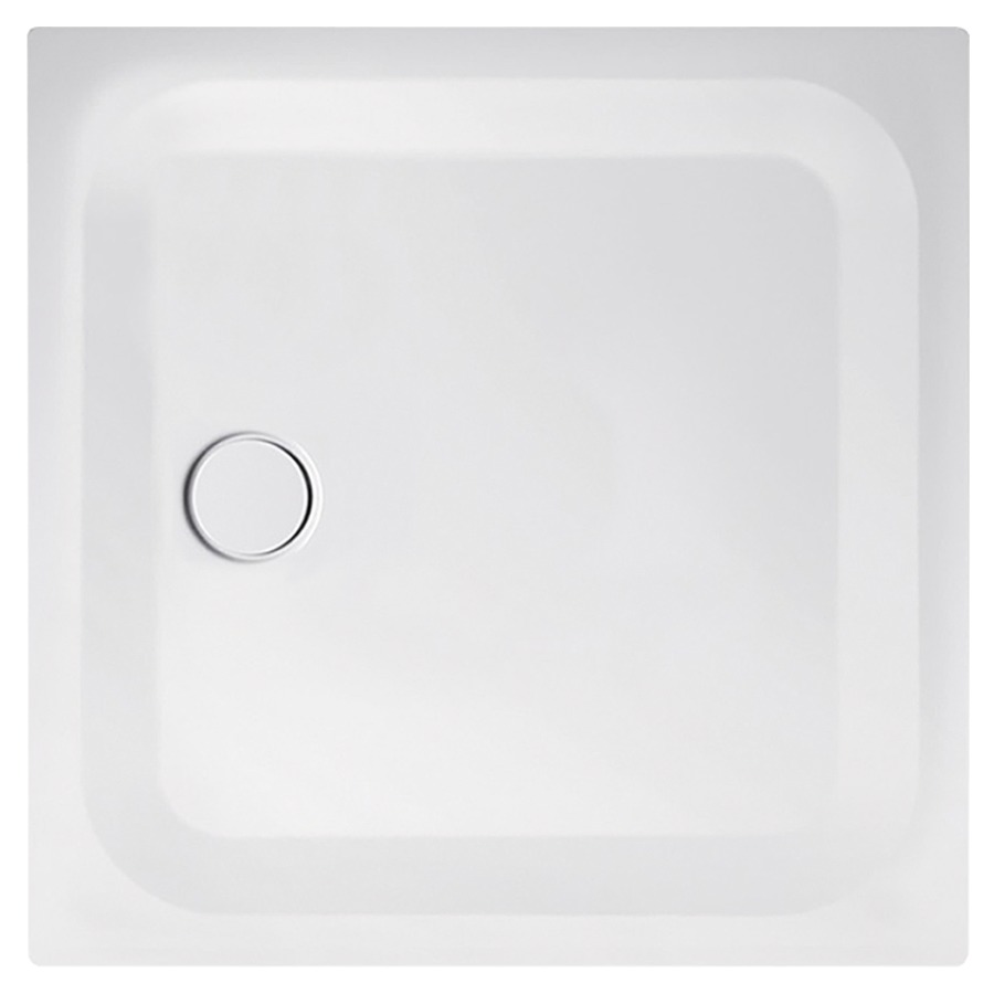 Receveur de douche SCHMIDLIN
105 x 100 x 2,5 cm, acier
écoulement côté étroit au
milieu D 90 mm, isolation
phonique