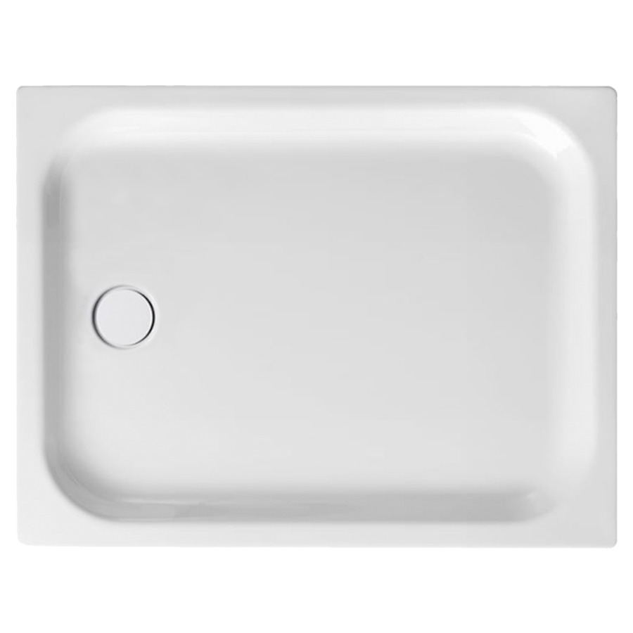 Receveur de douche SCHMIDLIN
120 x 90 x 6,5 cm, acier
écoulement côté étroit au
milieu D 90 mm, isolation
phonique